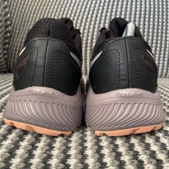 Saucony Cohesion Tr14 Trail Running Shoe black/pink/purple women’s size 7 - Picture 4 of 10